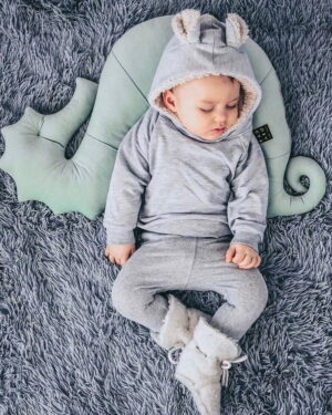 Almohada Cojín de Lactancia Verde Menta