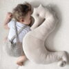 Almohada Cojín de Lactancia Beige