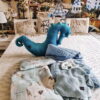 Almohada Cojín de Lactancia Turquesa