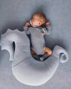 Almohada Cojín de Alimentación, Gris