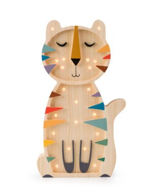 Lámpara Tigre de Madera LED
