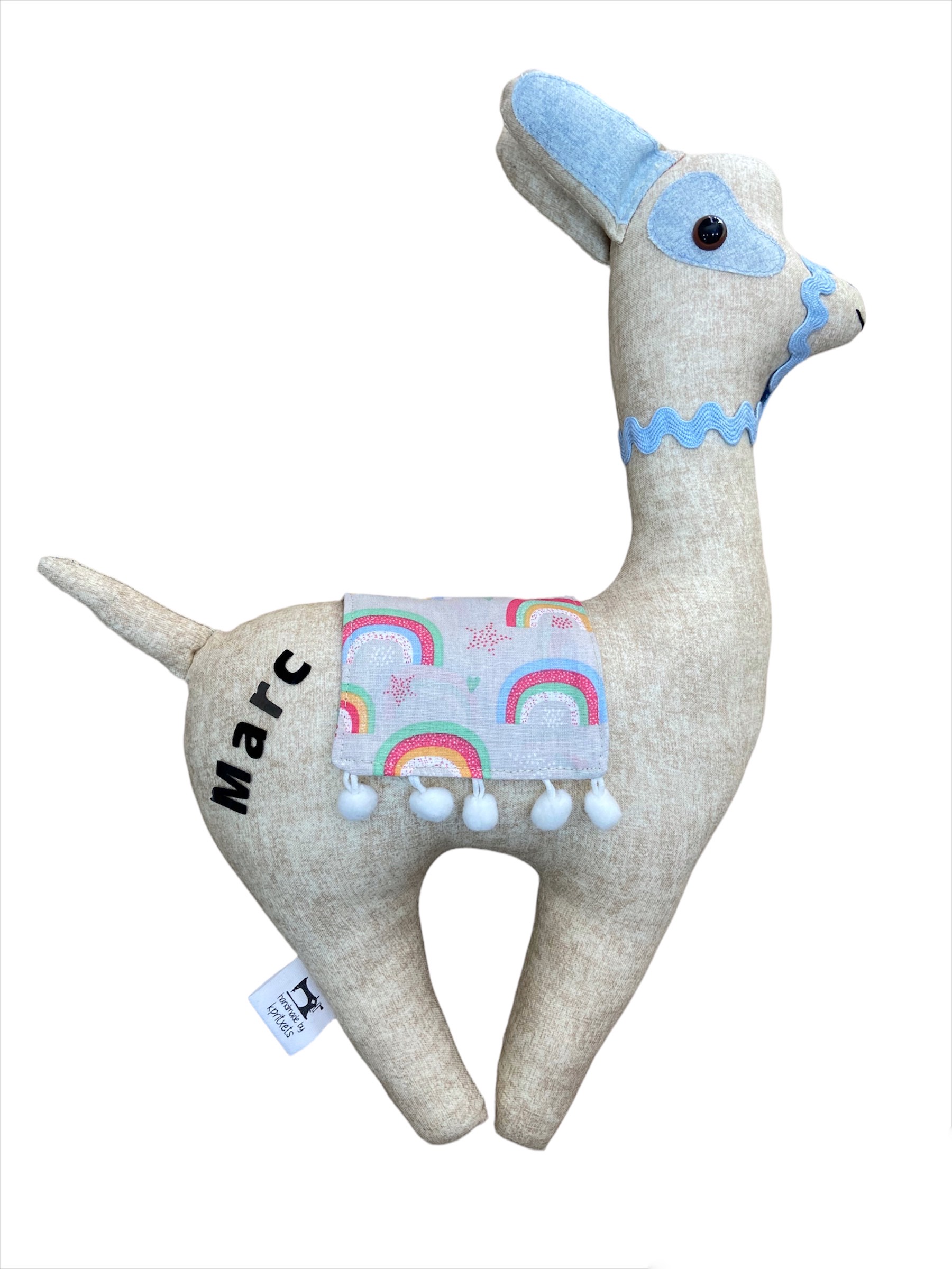 Llama Pippa, peluche personalizado - Bebé Paraíso