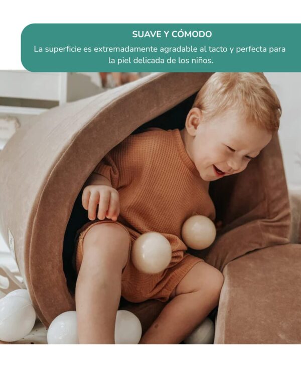 Pequeña Zona de juegos para niños con 100 bolas - Imagen 7