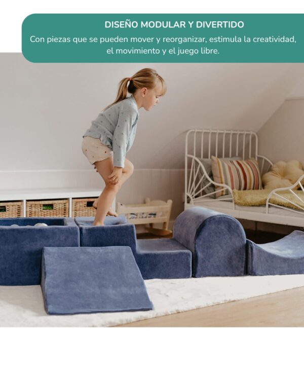 Pequeña Zona de juegos para niños con 100 bolas - Imagen 2