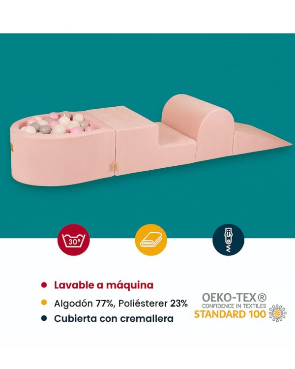 Pequeña Zona de juegos para niños con 100 bolas - Imagen 6