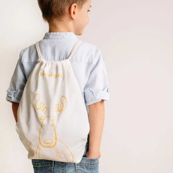 Mochila Infantil, Amarilla - Imagen 5