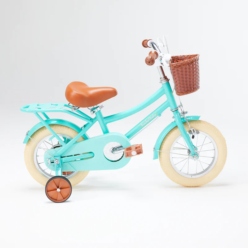 Bicicleta verde menta 4-6 años - Bebé Paraíso