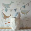 Sea Voyage - Pegatinas marineras para habitación infantil, conjunto 1
