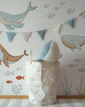 Sea Voyage - Pegatinas marineras para habitación infantil, conjunto 1