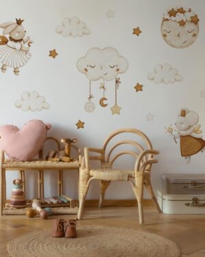 Historias del país de las maravillas - Pegatinas de pared - Patrón 1