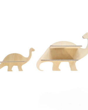 Pack de Estanterías en Forma de Dinosaurio