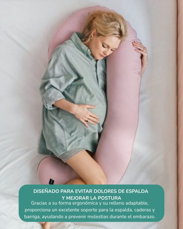 Cojín Almohada Embarazo Ecológico, Varios Colores