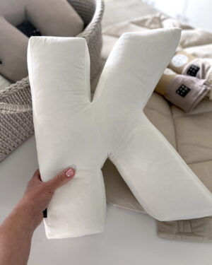 Almohada Letra K