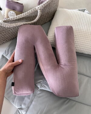 Almohada Letra N