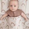 Ropa de Cama con Relleno y Almohada, Arcoíris Beige - Imagen 3