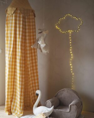 Dosel de Muselina- Limon Reversible