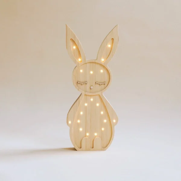 Lámpara Conejito de Madera LED - Imagen 9