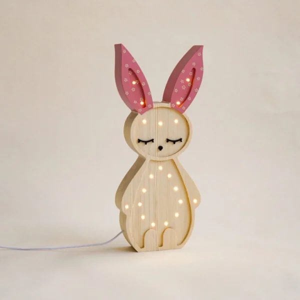 Lámpara Conejito de Madera LED - Imagen 11
