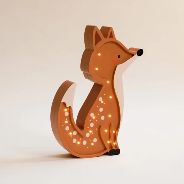 Lámpara Lobo de Madera LED