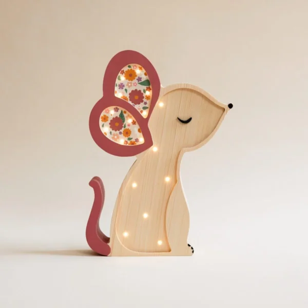 Lámpara Ratoncito de Madera LED - Imagen 11