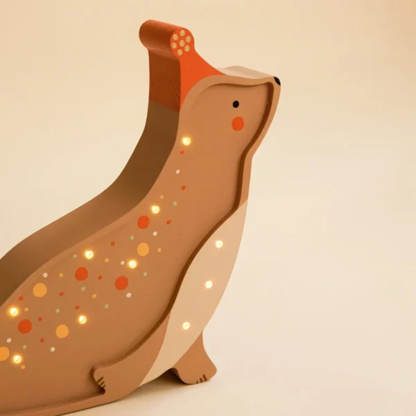 Lámpara Foca de Madera LED - Imagen 5