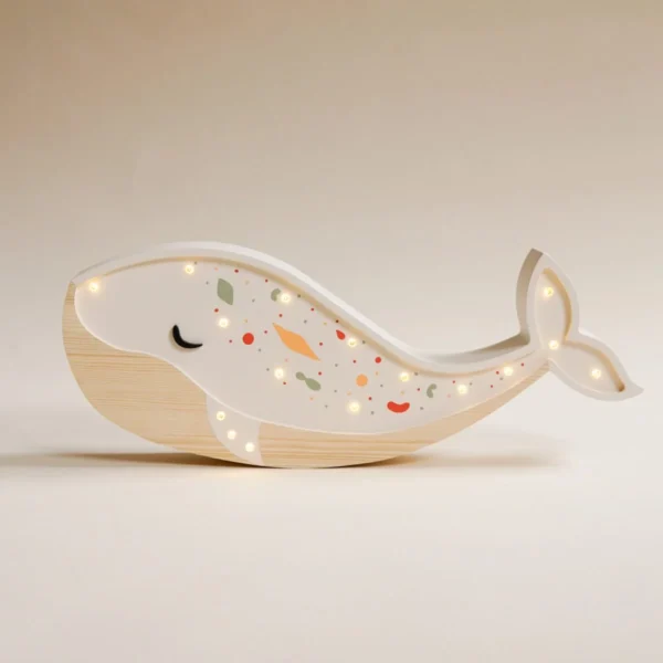 Lámpara Ballena de Madera LED - Imagen 10