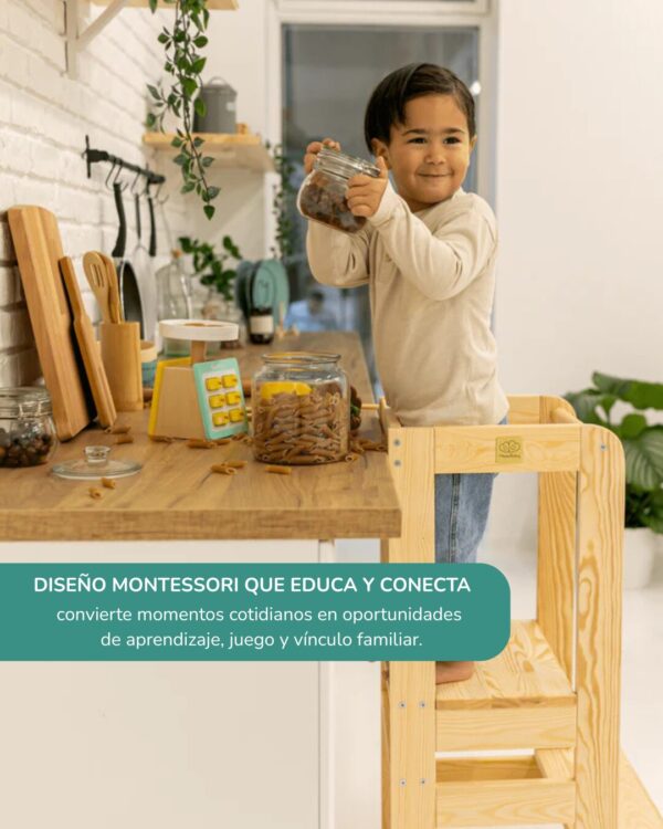 Ayudante de cocina, Madera, Varios Colores - Imagen 3