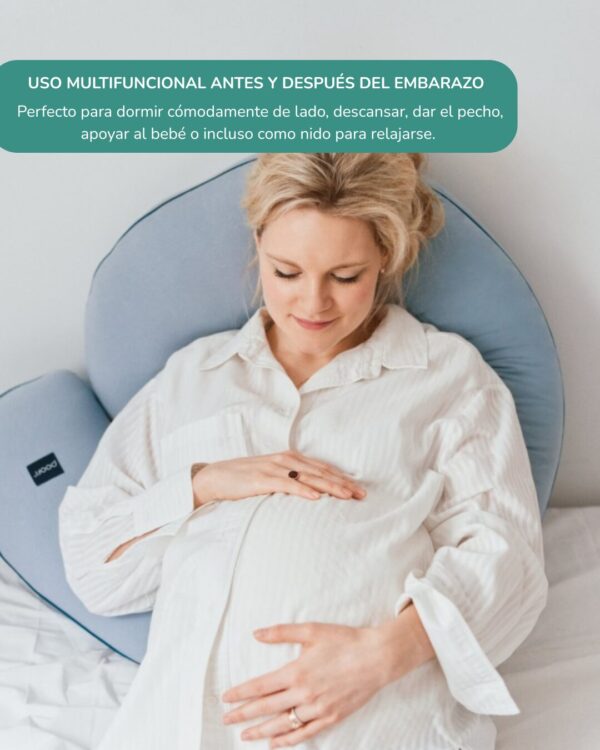 Cojín Almohada Embarazo Ecológico, Varios Colores - Imagen 4
