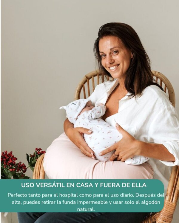Cojín de Lactancia Impermeable y Orgánico - Imagen 5