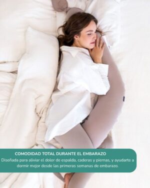 Almohada de Embarazo 4en1  Cojín para Mamá, Nido para el Bebé