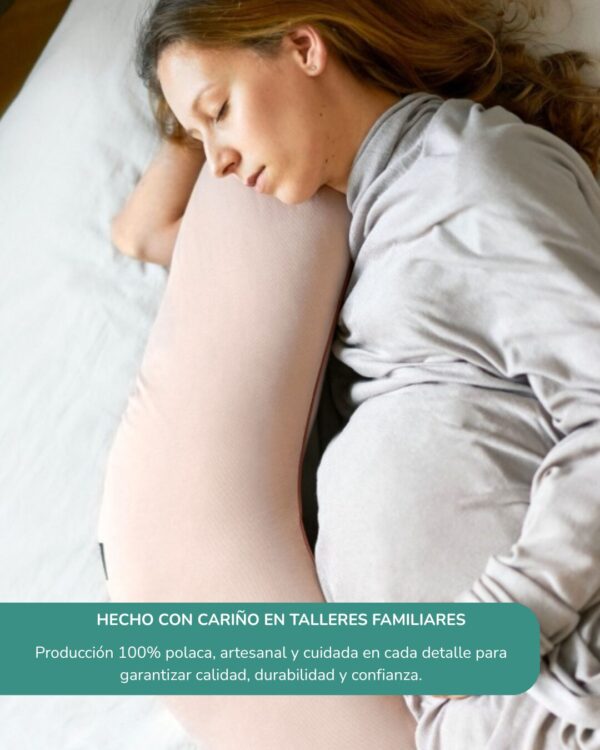 Almohada de Embarazo 4en1  Cojín para Mamá, Nido para el Bebé - Imagen 2