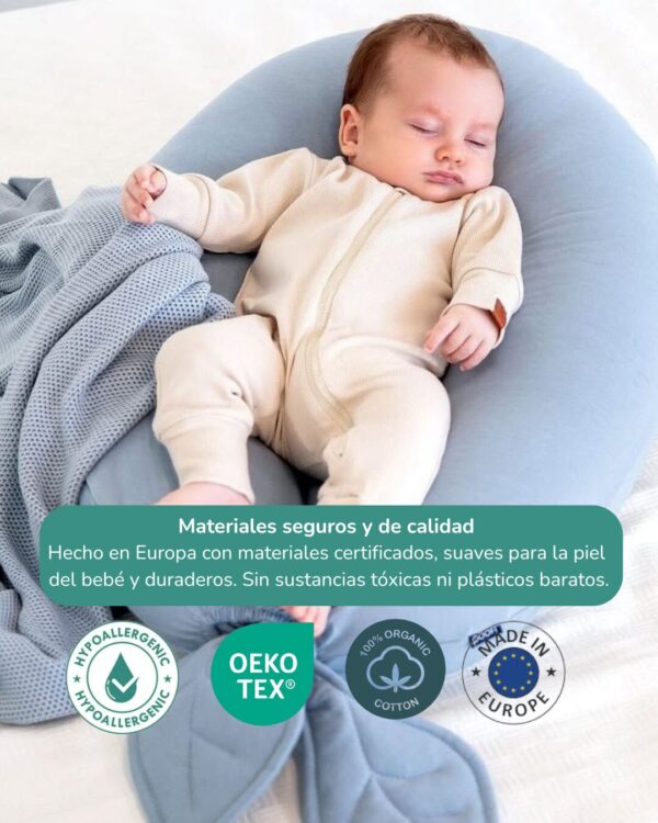 Almohada de Embarazo 4en1  Cojín para Mamá, Nido para el Bebé - Imagen 3