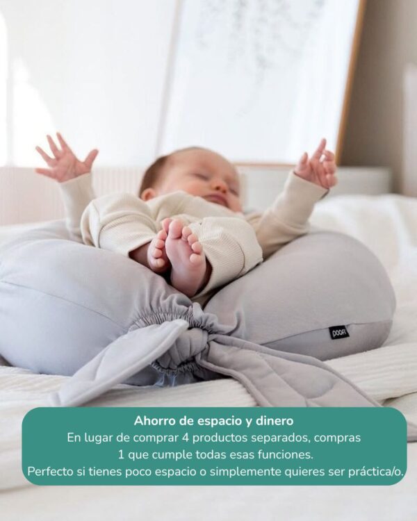 Almohada de Embarazo 4en1  Cojín para Mamá, Nido para el Bebé - Imagen 5